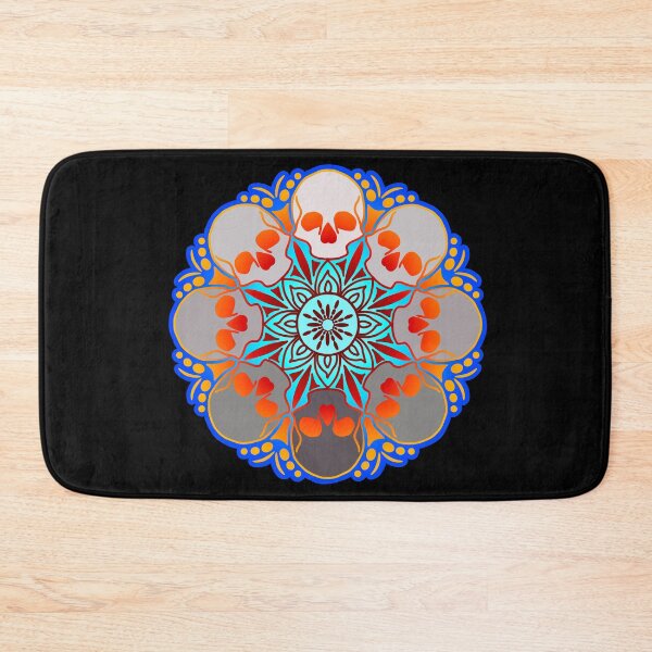 Item preview, Fire and Ice Skulls and Flowers designed and sold by AutumnJude Rowan.