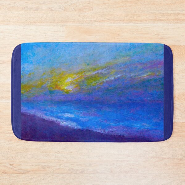 Item preview, Cloudy Moonlit Ocean Nightscape Tybee Island  designed and sold by donwillisjrart.