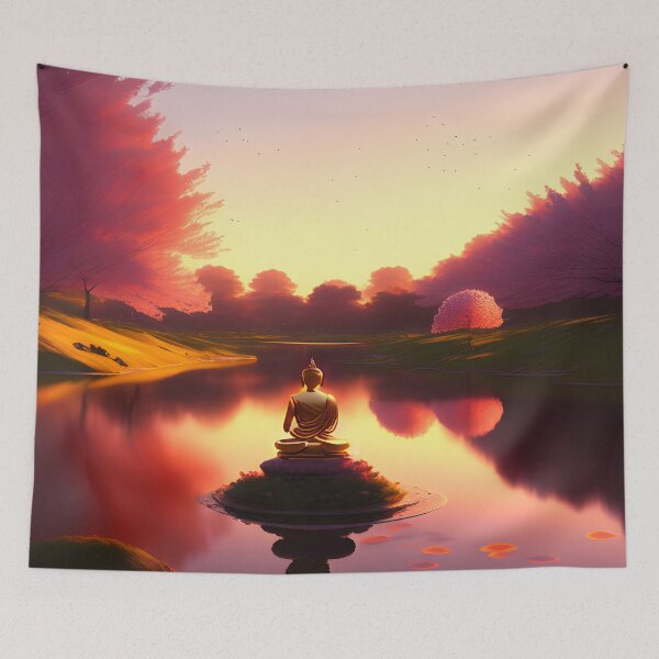 Item preview, Buddha statue designed and sold by Pixeledfox.