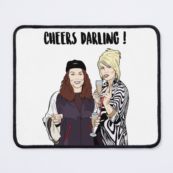Item preview, Ab Fab - Cheers Darling! - Eddie & Patsy - Absolutely Fabulous designed and sold by PopShopDesignFR.