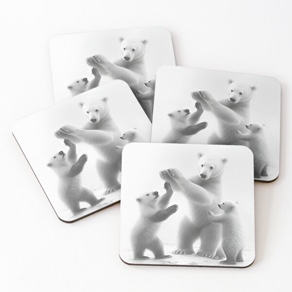 Item preview, Polar bear pencil drawing designed and sold by Pencil-Art.
