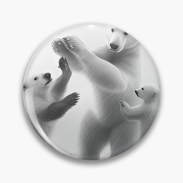Item preview, Polar bear pencil drawing designed and sold by Pencil-Art.