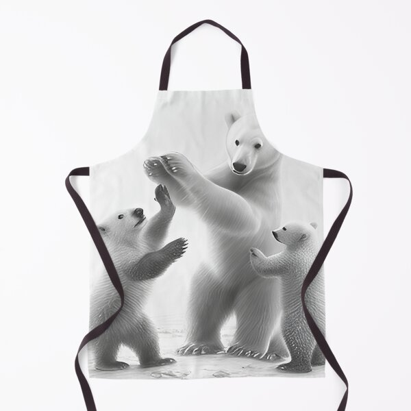 Item preview, Polar bear pencil drawing designed and sold by Pencil-Art.