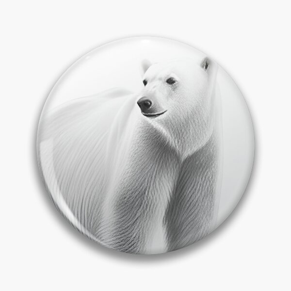 Item preview, Polar bear pencil drawing designed and sold by Pencil-Art.
