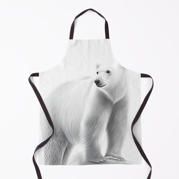 Item preview, Polar bear pencil drawing designed and sold by Pencil-Art.