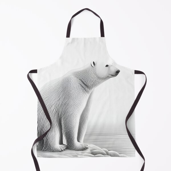 Item preview, Polar bear pencil drawing designed and sold by Pencil-Art.