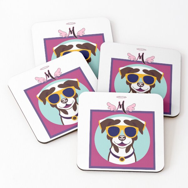 Item preview, Funny dog with sunglasses designed and sold by No Talk Studio .