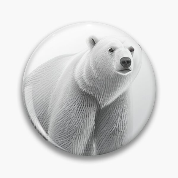 Item preview, Polar bear pencil drawing designed and sold by Pencil-Art.