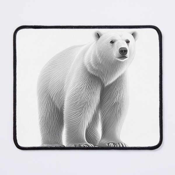 Item preview, Polar bear pencil drawing designed and sold by Pencil-Art.