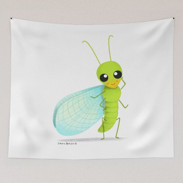 Item preview, Green Lacewing designed and sold by julianamotzko.