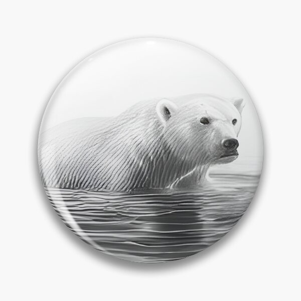 Item preview, Polar bear pencil drawing designed and sold by Pencil-Art.