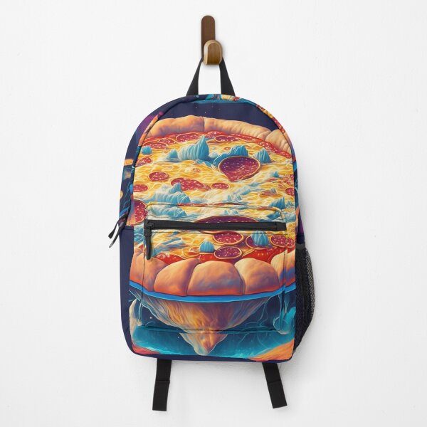 Item preview, Trippy Planet Pizza Haven retro 80's Art designed and sold by MindWave THC.