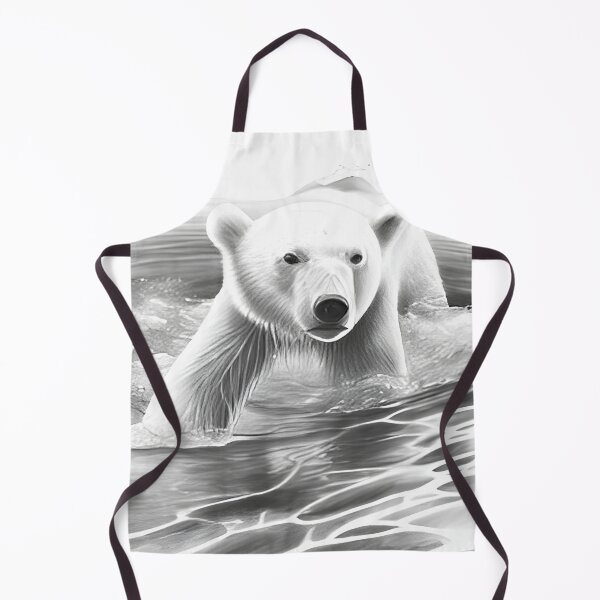 Item preview, Polar bear pencil drawing designed and sold by Pencil-Art.