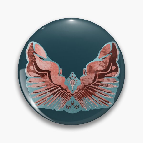 Item preview, the raven in red designed and sold by AteloLucid.