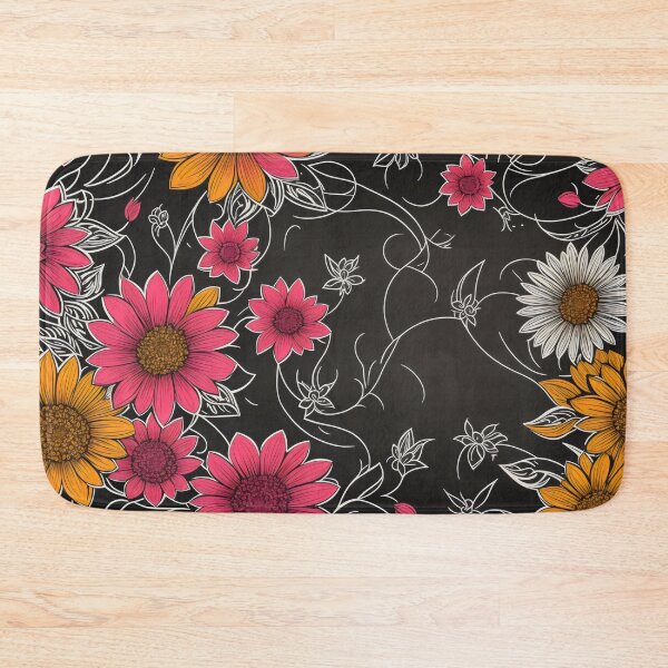 Item preview, Retro Flower Background designed and sold by PhonLawat.