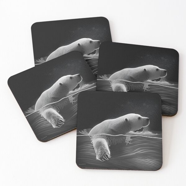 Item preview, Polar bear pencil drawing designed and sold by Pencil-Art.