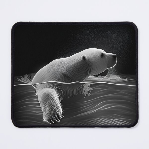 Item preview, Polar bear pencil drawing designed and sold by Pencil-Art.