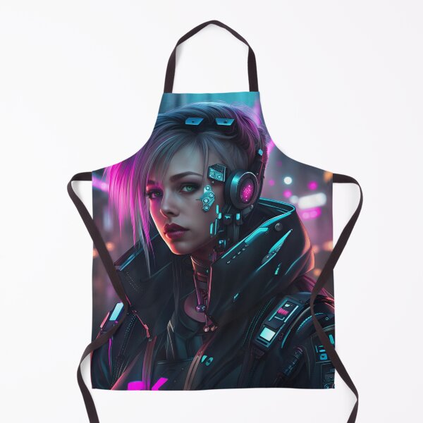 Item preview, CyberpunkGirl #01 designed and sold by Camila Hamdan.