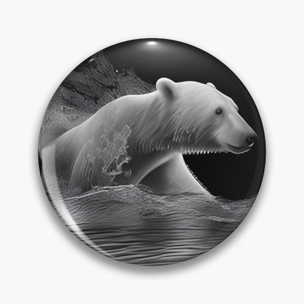 Item preview,  Polar bear pencil drawing designed and sold by Pencil-Art.