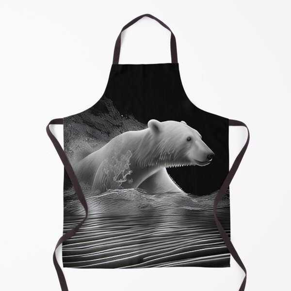 Item preview,  Polar bear pencil drawing designed and sold by Pencil-Art.