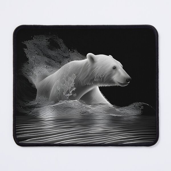 Item preview, Polar bear pencil drawing designed and sold by Pencil-Art.