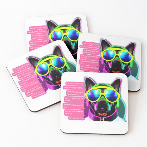 Item preview, Funny dog with sunglasses designed and sold by No Talk Studio .