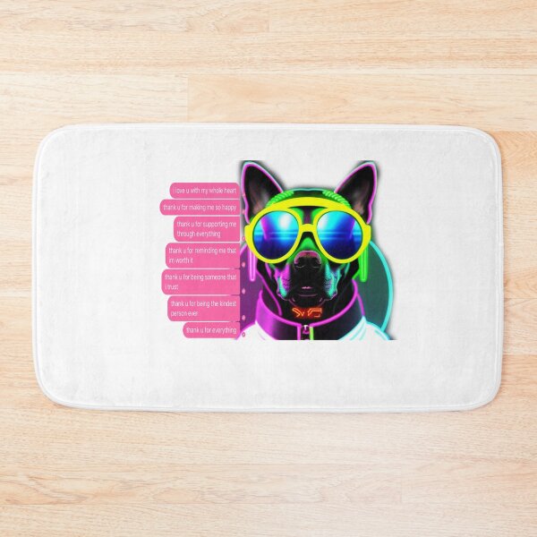 Item preview, Funny dog with sunglasses designed and sold by No Talk Studio .