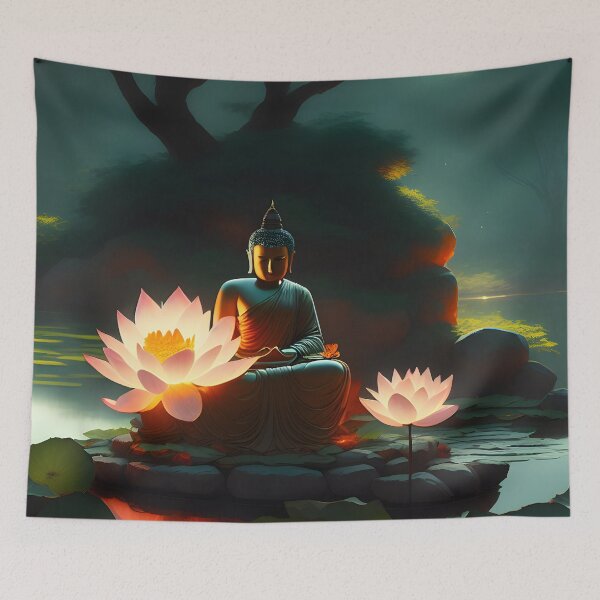 Item preview, Buddha statue  designed and sold by Pixeledfox.