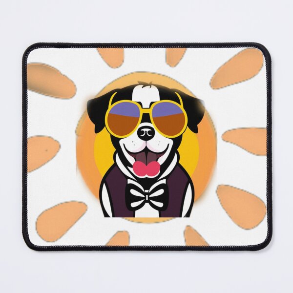 Item preview, Funny dog with sunglasses designed and sold by No Talk Studio .