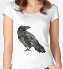 Raven Women's Fitted Scoop T-Shirt