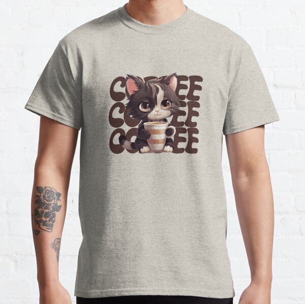 Item preview, Coffee cat designed and sold by CuteByZuzi.
