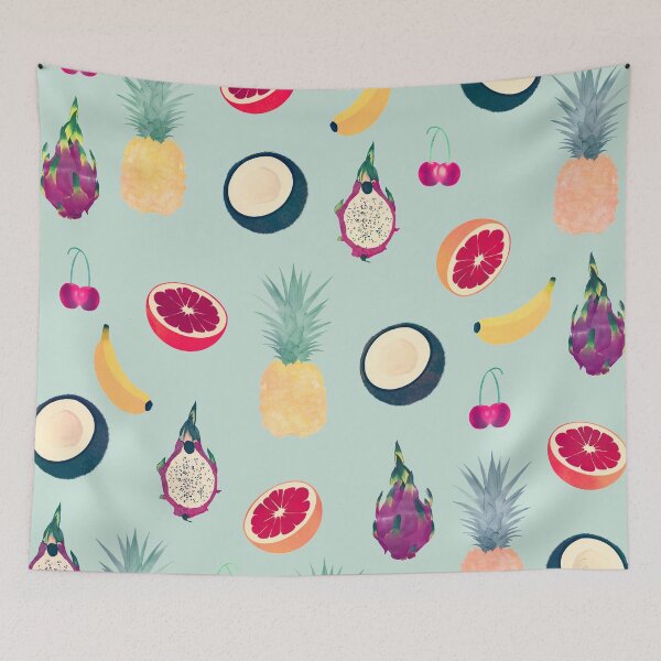Item preview, Summer Tropical Colorful Fruits Mint designed and sold by NdesignTrend.