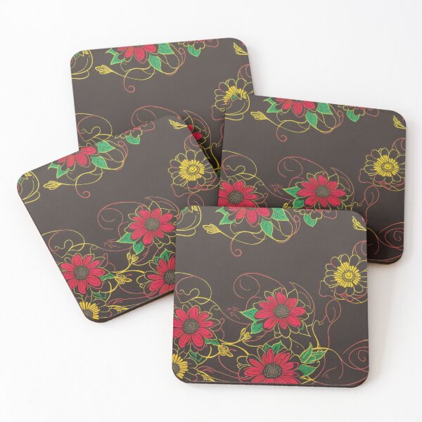 Item preview, Retro Flower Background designed and sold by PhonLawat.