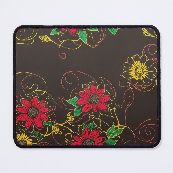 Item preview, Retro Flower Background designed and sold by PhonLawat.