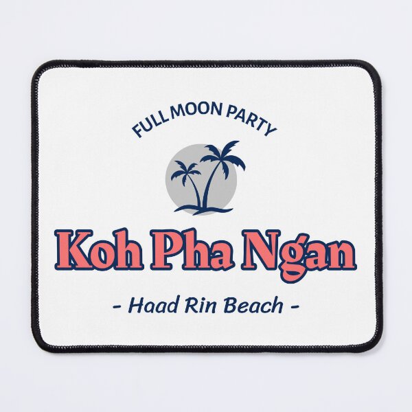 Item preview, Koh Pha Ngan - Full Moon Party Design designed and sold by RektRepublic.