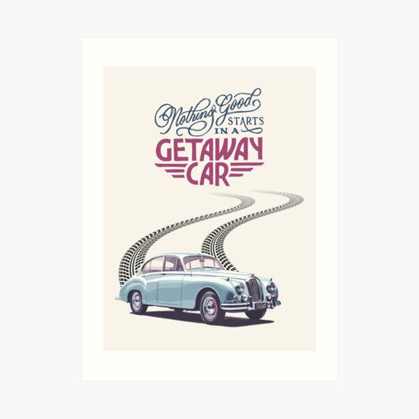 Canvas Poster, Modern Art, Popular Singer Getaway Car Album