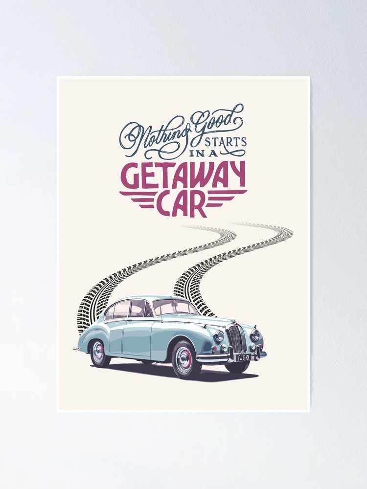 Getaway Car DIGITAL Print 