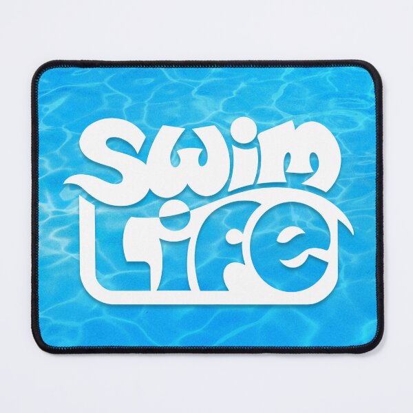 Item preview, Swim Life - Coolpool Blue color designed and sold by tchotchkekitsch.