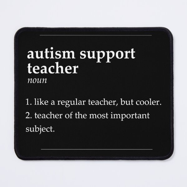 Item preview, Autism Support Teacher Definition designed and sold by DasaiArt.