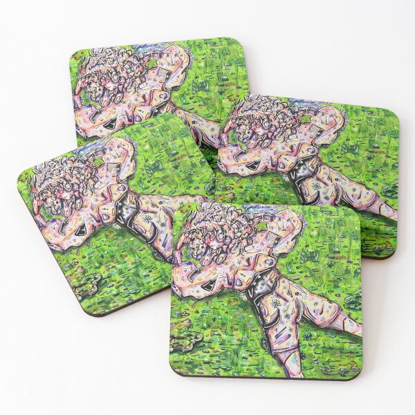 Item preview, Woman in Flower Field 2.0 designed and sold by Dismal-Rain.