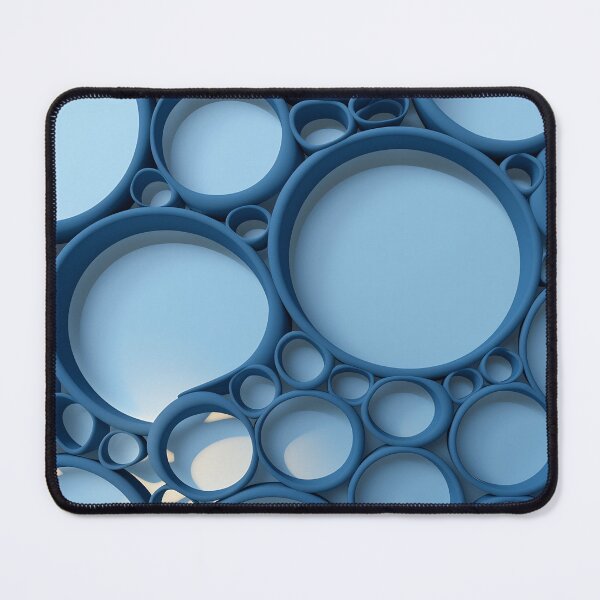 Item preview, Blue background with a set of dots, an abstract image. In the style of infinity nets. designed and sold by anytka.