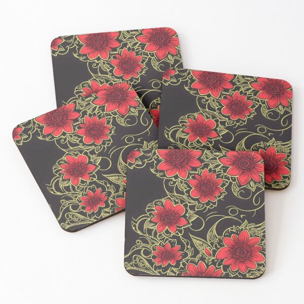 Item preview, Retro Flower Background designed and sold by PhonLawat.