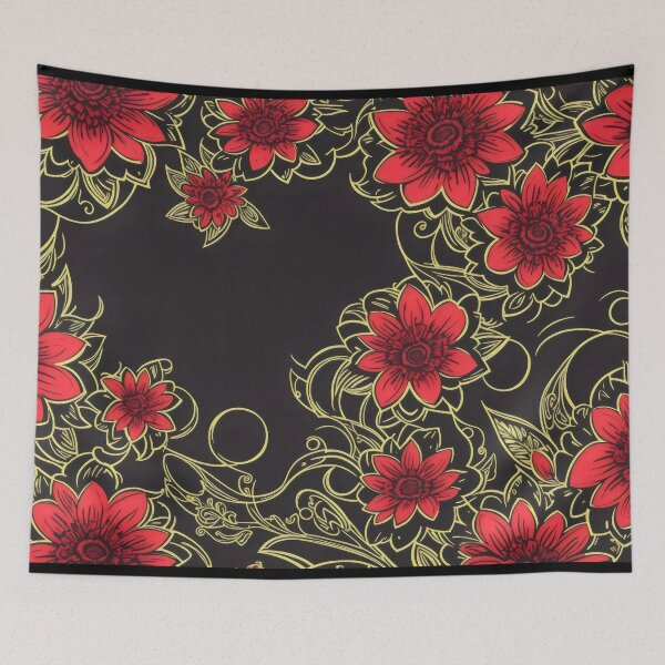 Item preview, Retro Flower Background designed and sold by PhonLawat.