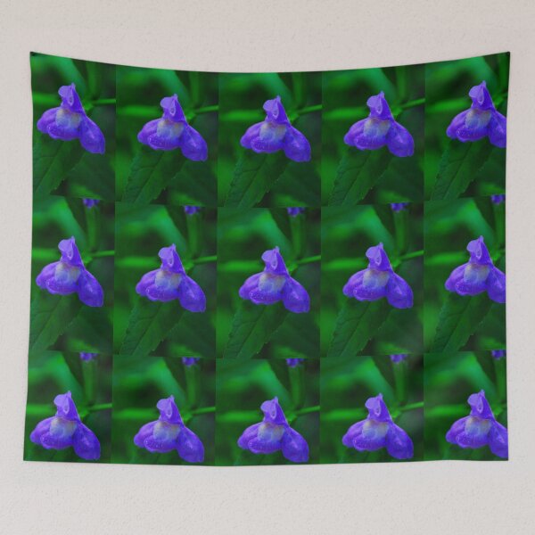 Item preview, Little Blue Bird Flower designed and sold by michaelasamples.