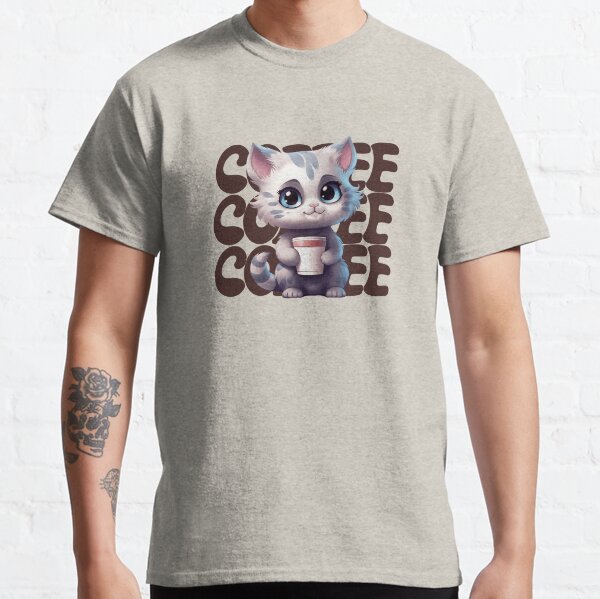 Item preview, Coffee cat designed and sold by CuteByZuzi.