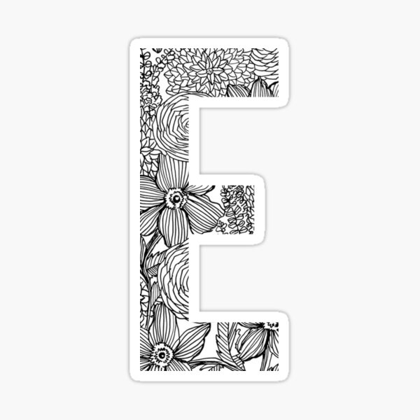 E Sticker