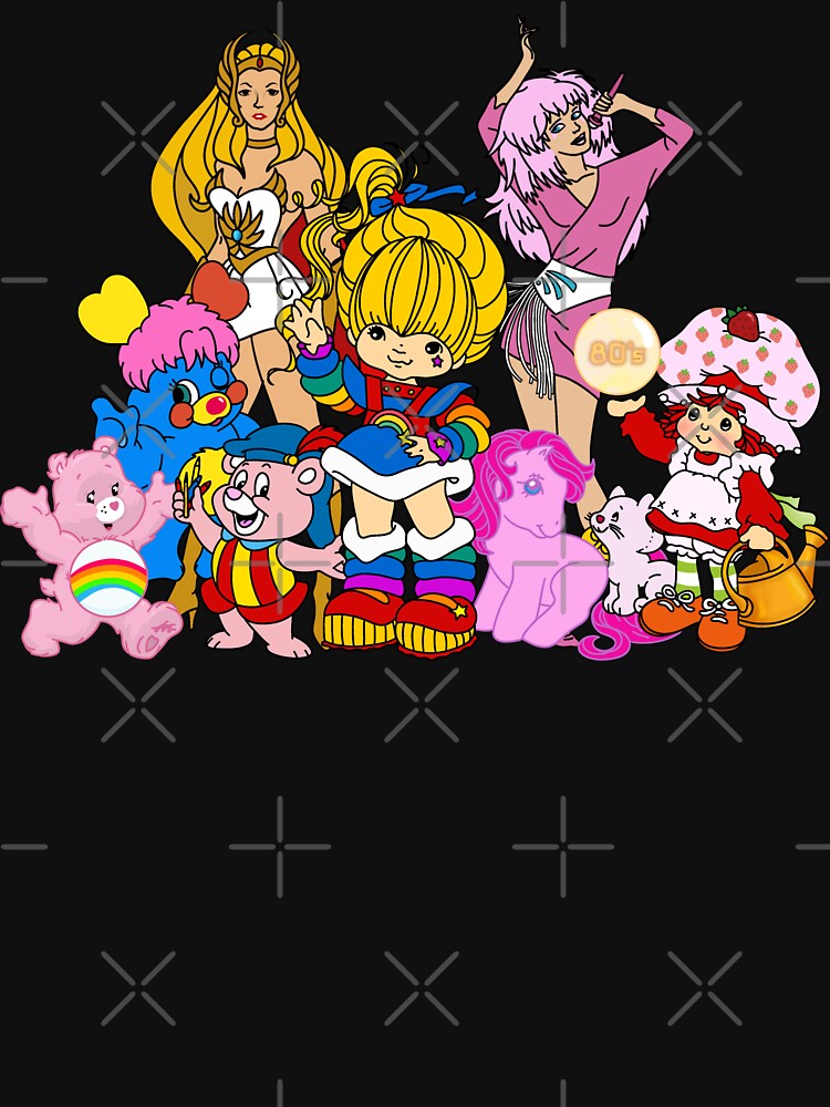 Thumbnail 7 of 7, Essential T-Shirt, Squad 80s Cartoons designed and sold by rogers80s.
