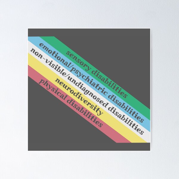 Item preview, Disability pride flag designed and sold by Becky-Marie.