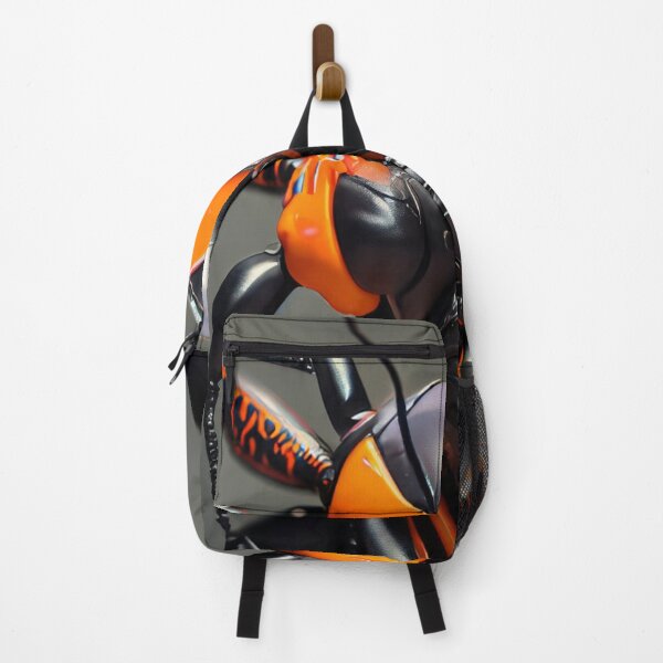 Item preview, Orange and metal ant insect designed and sold by jsebouvi.