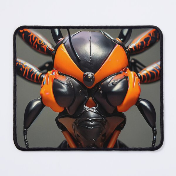 Item preview, Orange and metal ant insect designed and sold by jsebouvi.